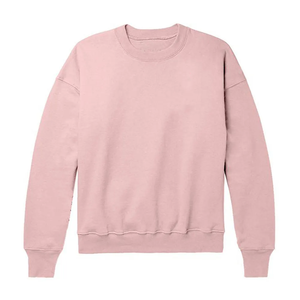 เสื้อฮู้ดผู้ชายโอเวอร์ไซส์เสื้อสเวตเชิ้ตลำลองแนวสตรีทปรับแต่งโลโก้ได้ทันสมัยสีพื้นเรียบ - Product Image 4