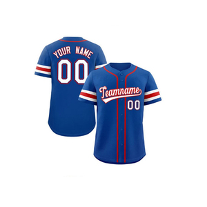 Professional Adult Team Uniform Ready Baseball Jersey Durable Stitch High Quality 100% Polyester Breathable Quick Dry Custom - Product Image 3