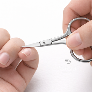 Ciseaux à cuticules professionnels en acier inoxydable, pointe de lame affûtée, outil de beauté de haute qualité et de précision pour l'extension et l'entretien des cils - Product Image 6