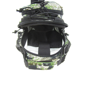 Sac à bandoulière tactique unisexe Fermeture à glissière souple Doublure vietnamienne à la mode Polyester Imperméable Camo Night Stalker Pochette à bandoulière - Product Image 5