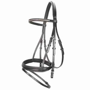 Nouvelles brides de cheval de haute qualité en cuir allemand Bride de cheval de haute qualité Services OEM Bride de cheval en cuir - Product Image 1