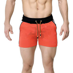 Taille personnalisée hommes coton Gym Shorts coupe ample cordon style décontracté séchage rapide et respirant vente en gros en ligne - Product Image 1