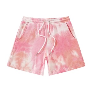 Shorts de sport pour homme, couleur unie, logo personnalisé, respirants, pour la natation et la plage, avec cordon de serrage - Product Image 1