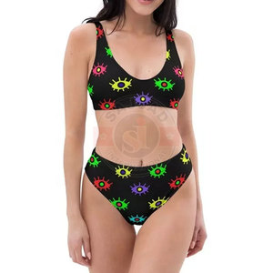 Conjunto de Bikini a la moda para mujer, ropa de baño para playa, conjunto de Bikini elegante para verano - Product Image 5