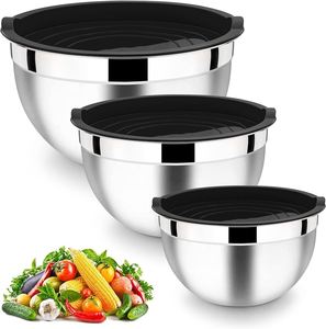 Air-Tight Eco-Friendly Stainless Steel Bowl with Lid Modern Luxury Design for Kitchen Home Hotel Restaurants Keeps Food Fresh - Product Image 6