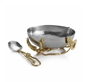 Support de bol de service de fruits de restaurant en laiton dernière conception ronde taille personnalisée support en laiton meilleure vente - Product Image 1