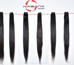 Machine double weft 100% Vietnamese Bundle Virgin Natural Raw Hair Color Black Women <b>Cheap</b> Wholesale Human Hair <b>Extensions</b> - Product Image 4