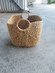 Cestas de almacenamiento de jacinto de agua residual para restaurante cuadrado multifunción superior moderno de Vietnam nuevo almacenamiento tejido a mano sostenible - Product Image 6