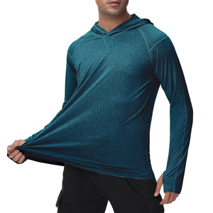 Vente en gros de sweat-shirt de pêche pour homme à séchage rapide, protection UV, UPF50, manches longues, à capuche - Product Image 6