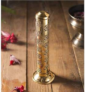 Porte-encens en métal dans des couleurs et un design personnalisés, bâton d'encens moderne rond, porte-encens en laiton personnalisé - Product Image 4