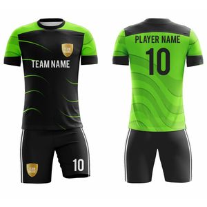 Maillot de football unisexe de haute qualité, uniformes et tenues de football, impression numérique, respirant, léger, manches courtes, vêtements de football - Product Image 5