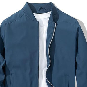 Chaqueta Varsity de Béisbol Bordada en Poliéster/Algodón con Logotipo Personalizado para Hombre, Estilo Vintage, Lisa, Satinada, Recubierta de Lona, Formal - Product Image 5