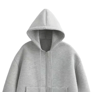 High Street Style Cotton Hoodies Calidad Premium Logotipo personalizado Impreso Bordado Diseño Oversized Fit Moda Streetwear - Product Image 6