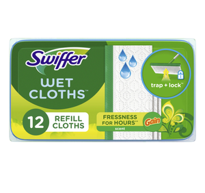 Recharges de serpillères sèches Swiffer Sweeper, chiffons texturés épais pour l'élimination de la poussière et des cheveux, stock en vrac, prix abordable pour la vente mondiale - Product Image 1