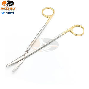 กรรไกรเมทเซนบาุม TC แบบตรงและโค้ง สำหรับตัดเนื้อเยื่อ ตัดต่อมทอนซิล ปลายทู่ ปลายแคบ อุปกรณ์ผ่าตัดทางการแพทย์ ระดับมืออาชีพ - Product Image 5