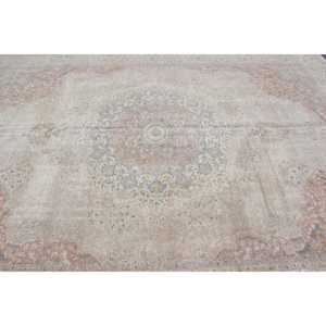 Alfombra Turca Vintage, Alfombra de 8.5x11.6 pies, Alfombra Azul con Borde Grande - Product Image 4