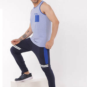 Camiseta deportiva informal de algodón/fibra de bambú para hombre, camiseta transpirable de punto para gimnasio, estampado de Fitness, etiqueta privada personalizable a granel - Product Image 6