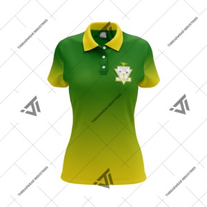 Personalizado griego al por mayor Chi Eta Phi hermandad de mujeres ropa sublimada gradiente Polo Parafernalia griega - Product Image 1