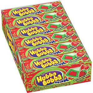 Hubba Bubble Max Fresa Sandía Bubble Gum, 5 piezas (paquete de 18) - Product Image 1