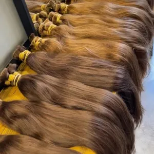 Raw Bulk Hair 100% Raw Virgin Unprocessed Wholesale Raw Indian Bulk Soft And Smooth Top Quality Hair Extensions