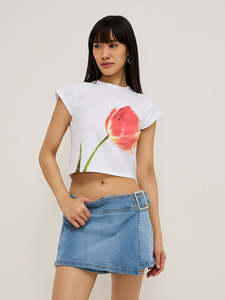 เสื้อยืดลำลองใส่ได้ทั้งชายและหญิงใส่ได้ทั้งชายและหญิงสำหรับ240Gsm-280Gsm-300Gsm ผ้าฝ้ายหนาซักได้กระดุมปักเลื่อมขนาดพิเศษ - Product Image 5