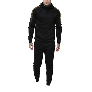 Survêtements à capuche personnalisés avec logo, faible MOQ, 100% coton respirant, manches côtelées de haute qualité, pour hommes - Product Image 3