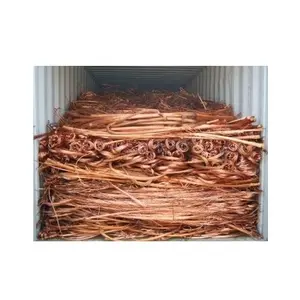 Alambre de chatarra de cobre Material reciclado de alto rendimiento Favorable 99.99% Alambre de chatarra de cobre puro Precio de metal