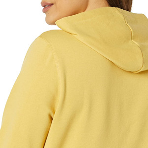 Hoodies oversize épais pour femmes, style streetwear décontracté, épaules tombantes, tricotés 100% coton, unisexe, vierges, délavés à l'acide, ourlet brut, automne - Product Image 6