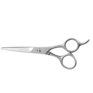 Tijeras de peluquero personalizables OEM para corte de pelo, hoja de acero inoxidable con mango de goma disponible en diferentes tamaños - Product Image 6