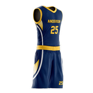 Uniforme de basket-ball respirant confortable BAS quantité minimale de commande taille personnalisée uniforme de basket-ball de mode de qualité supérieure pour hommes 2025 - Product Image 2