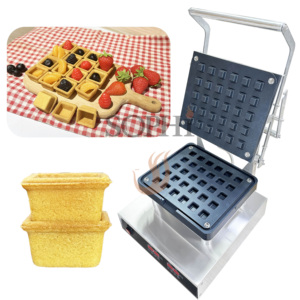 Tùy chỉnh khuôn thương mại sử dụng hình vuông tartlet Shell Maker <span class=keywords><strong>Mini</strong></span> Tart Pie froming máy cho doanh nghiệp nhỏ - Product Image 2