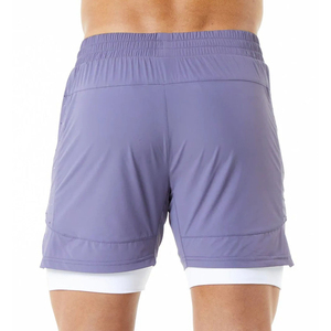 Pantalones cortos de algodón 2025 Vintage para hombre, pantalones cortos de entrenamiento ecológicos para playa, Surf y natación, ropa de calle caliente 100% - Product Image 2