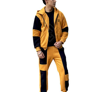 Ensemble de survêtement décontracté à capuche pour homme, manches longues, en coton, nouveau design, vente en gros OEM à prix avantageux - Product Image 1