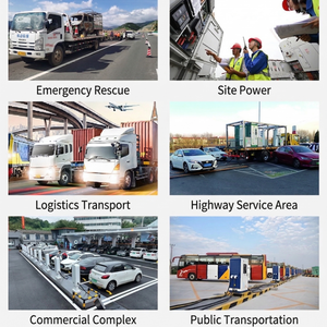 Chargeur EV portable 60 kWh CCS1 CCS2 GBT, station de charge rapide DC avec stockage de batterie, application OCPP 1.6J pour le sauvetage routier - Product Image 2