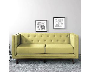 Juego de sofás de madera Kusum art para su hermoso hogar con cuero puro y también tamaño y color personalizados, etc. - Product Image 2