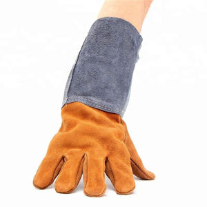 Meilleur Design 2025 Gants de Soudage à Doigt Complet pour Hommes Femmes Respirant Léger Matériau en Cuir OEM ODM Poignées de Sécurité - Product Image 3