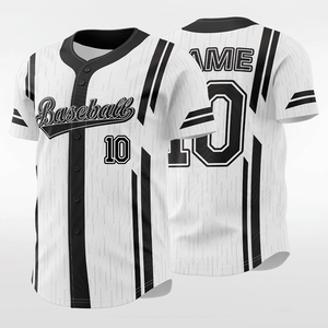 2025 secado rápido transpirable béisbol Softball desgaste botón Arriba béisbol Jersey niños para camisas Unisex - Product Image 2