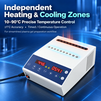 Pembuat Gel Digital LED dengan Pemanas dan Pendingin Independen untuk Persiapan Gel Plasma