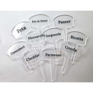 มาร์กเกอร์ชีส36ชิ้นฉลากอาหารและป้ายบอกรสชาติสำหรับอาหารชีสและการติดแท็กรสชาติ - Product Image 2
