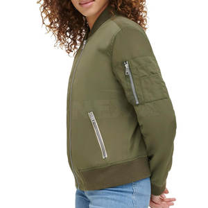 Blouson aviateur pour femmes le plus vendu Vêtements d'extérieur à la mode avec caractéristique respirante Nouveau style tendance pour la vente en ligne - Product Image 2