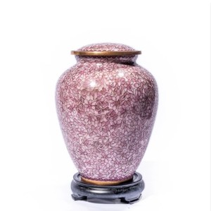 Ataúd de aluminio para adultos de alta calidad, aspecto de mármol, urna de cremación elegante para cenizas humanas, madera, Metal, latón, suministros funerarios - Product Image 5