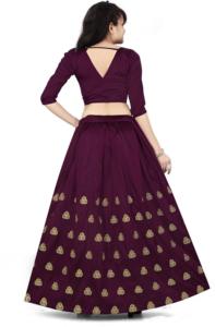 Ready Wear Kids Ethnic Lehenga <b>Choli</b> Shoryam Fashion | Girls Indian Wedding Party Wear Embroidered Silk <b>Chaniya</b> <b>Choli</b> Set - Product Image 2