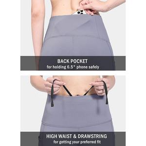 Leggings de Yoga de Alta Calidad para Mujer, Logotipo Personalizado, Ropa Deportiva para Gimnasio, Material de Poliéster y Elastano, Cordón Ajustable para Actividades al Aire Libre - Product Image 3