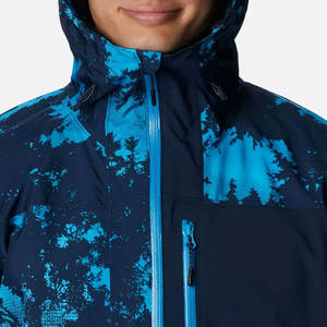 Chaqueta de Esquí Personalizada OEM para Hombre, Impermeable, Transpirable, Abrigo de Invierno para Nieve, Estilo Urbano con Diseño de Dibujos Animados, Marca Privada, para Exteriores - Product Image 3
