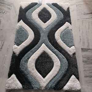 Venta directa de fábrica Alfombras copetudas a mano India Alfombras de lana copetudas a mano para sala de estar Exportadores indios Último hogar al por mayor - Product Image 5