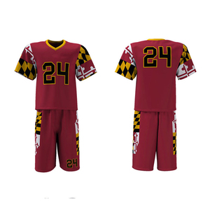 Uniforme de sport de lacrosse Tissu polyester haute densité 300 g/m² Respirant Séchage rapide Couleurs et tailles personnalisées XXS-4XL Marchés européens et américains - Product Image 4