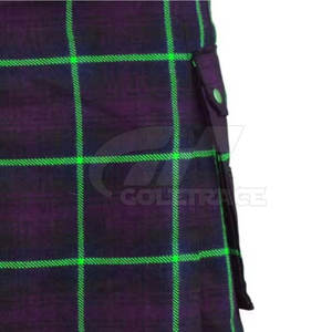Diseño de Ajuste Cómodo, Kilts Escoceses de Tela de Lana/Algodón, Personalizables para Eventos de Vestimenta Highland - Product Image 4