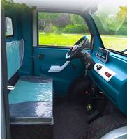 Mini camion électrique à cabine fermée, 2 portes, 2 places, batterie au plomb-acide 60V, moteur 2000W, vitesse 45 km/h, pour la livraison de colis aux petites entreprises