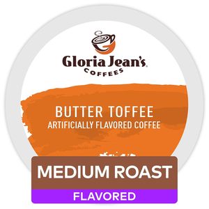 Cafés Gloria Jean's Coffees Butter Toffee, dosettes Keurig K-Cup individuelles, café aromatisé torréfié moyen, 48 unités - Product Image 5