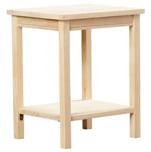 Beautiful Gray Solid Wood End <b>Table</b> Beside <b>Sofa</b> Decorative Vase <b>Table</b> for Home Furniture Living Room Bedroom Office Decoration - Product Image 5